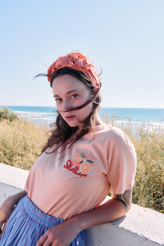 Ellen Medium Headband – Orange