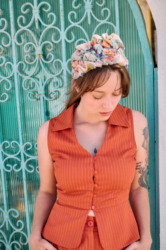 Renne Wide Headband – Clam