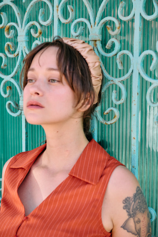 Mila Petite Headband – White