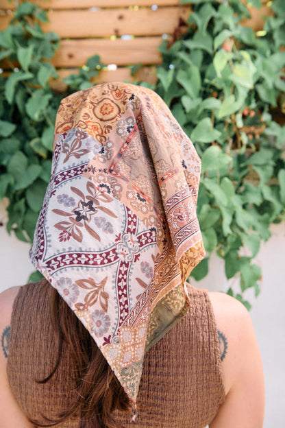 Tahalia Long Headband – Sahara
