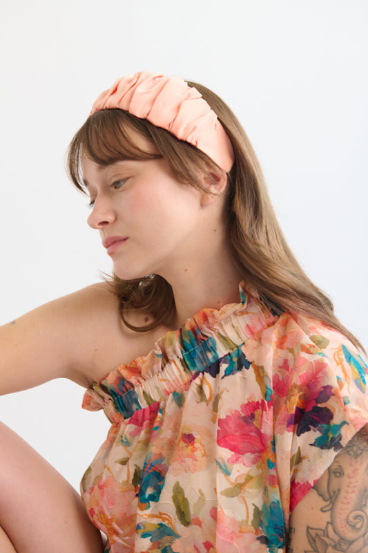 Mila Tie – Peach