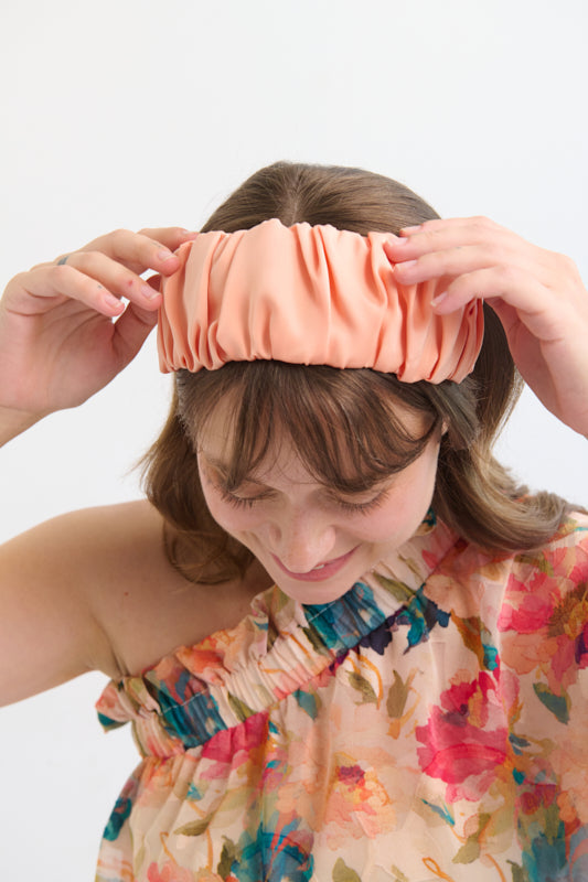 Mila Tie – Peach