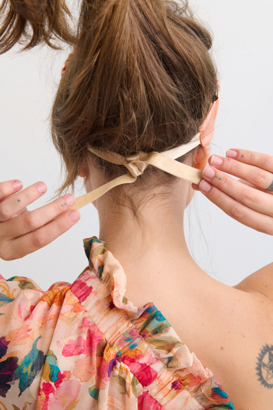 Mila Tie – Peach