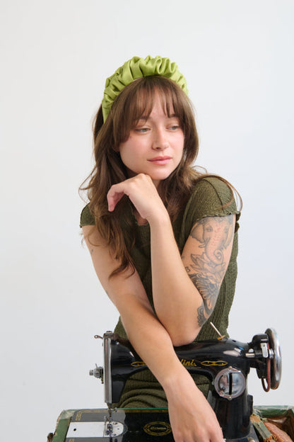 Nemesis Narrow Headband – Matcha