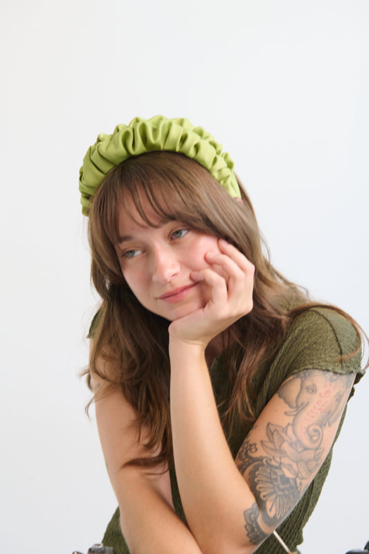 Nemesis Narrow Headband – Matcha