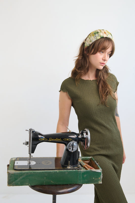 Mila Medium Headband – Olive