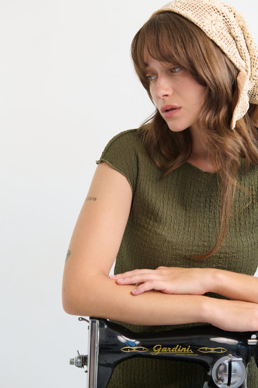 Tahalia Long Crochet Headband
