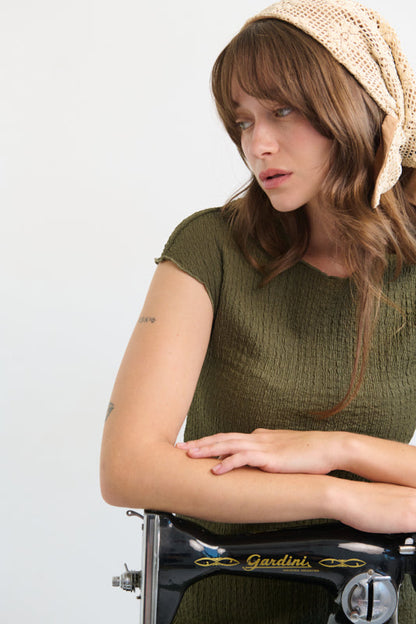 Tahalia Long Crochet Headband