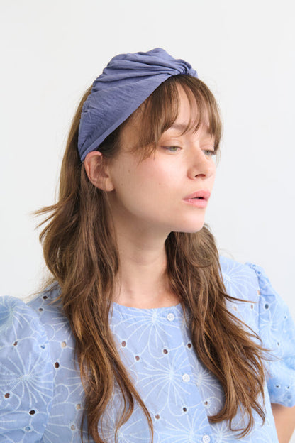 Celine Medium Headband – Light Denim