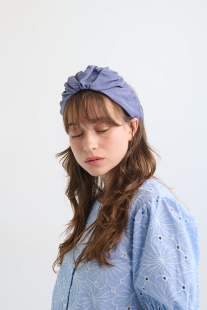 Celine Medium Headband – Light Denim