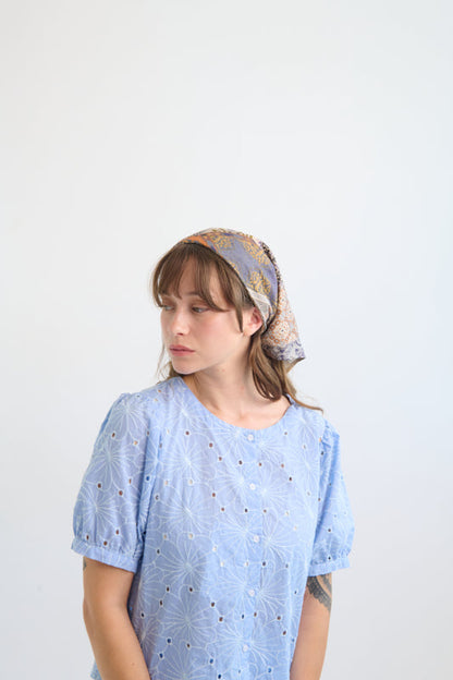 Tahalia Long Headband – Azzurra