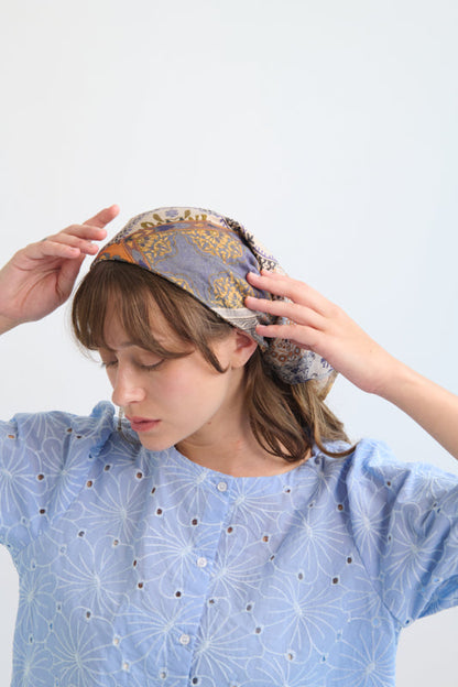 Tahalia Long Headband – Azzurra