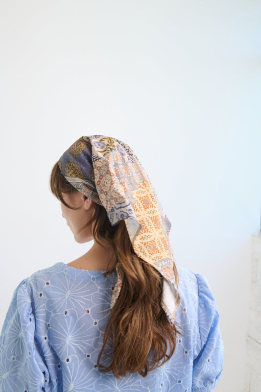 Tahalia Long Headband – Azzurra
