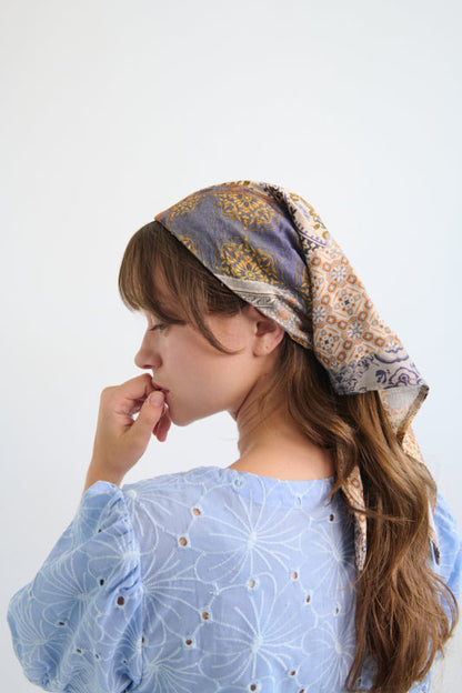 Tahalia Long Headband – Azzurra