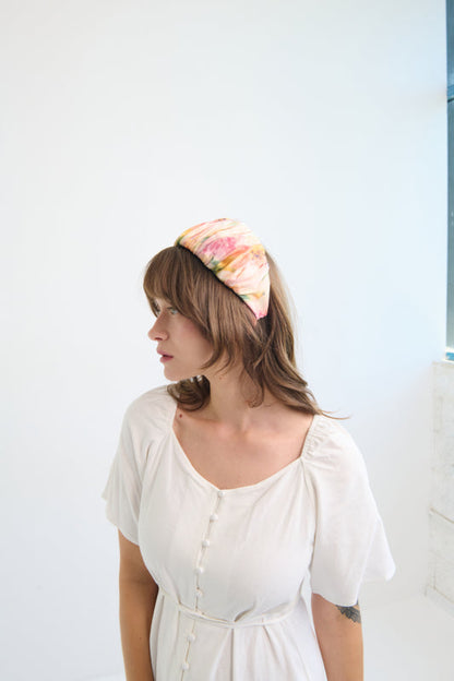 Mila Wide Headband – Clay