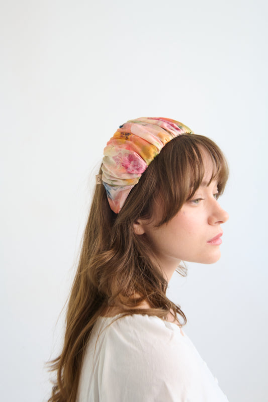 Mila Wide Headband – Clay