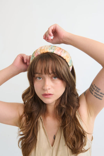 Mila Petite Headband – Clay