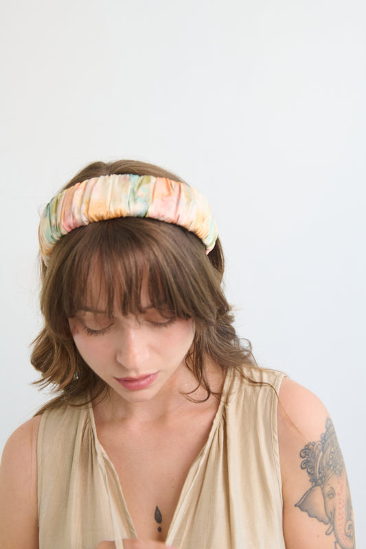Mila Petite Headband – Clay