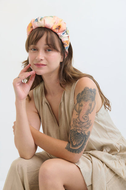 Jan Medium Headband – Clay