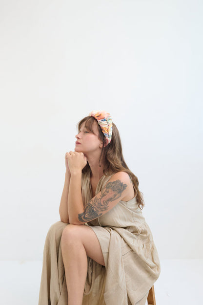 Jan Medium Headband – Clay