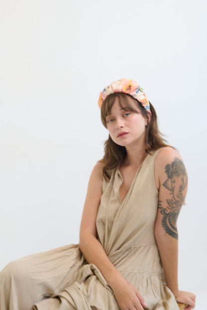 Jan Medium Headband – Clay