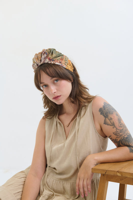 Celine Medium Headband – Sahara