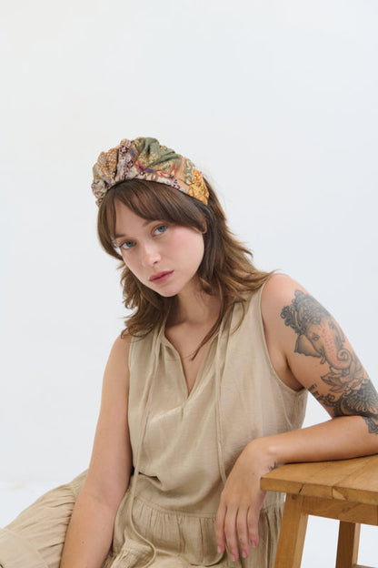 Celine Medium Headband – Sahara