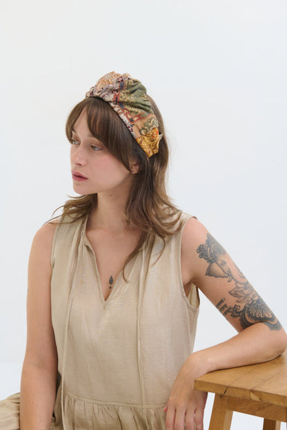Celine Medium Headband – Sahara