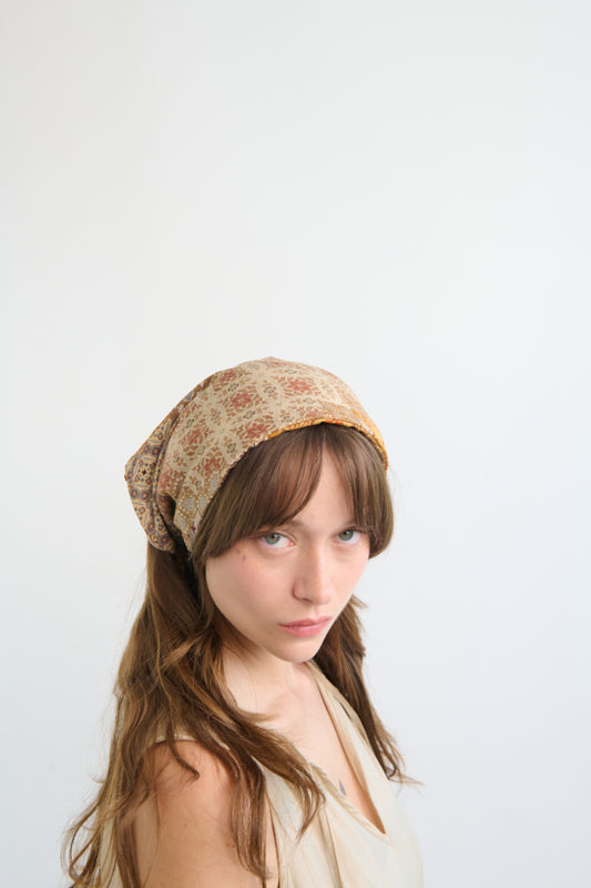 Tahalia Long Headband – Sahara