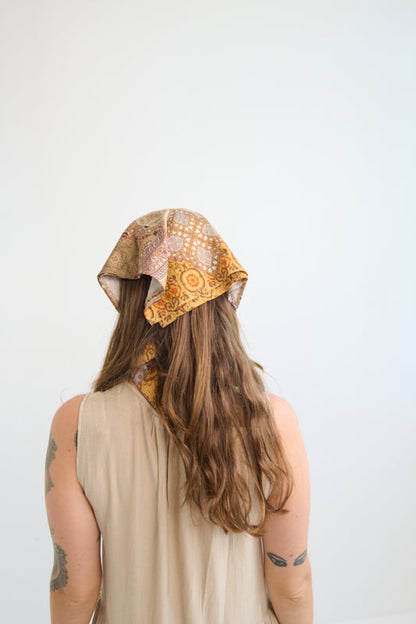 Tahalia Long Headband – Sahara