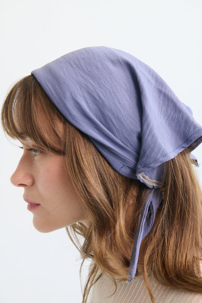 Tahalia Short Headband – Denim