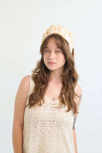 Nemesis Medium Headband – Vanilla