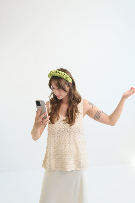 Nemesis Petite Headband – Matcha