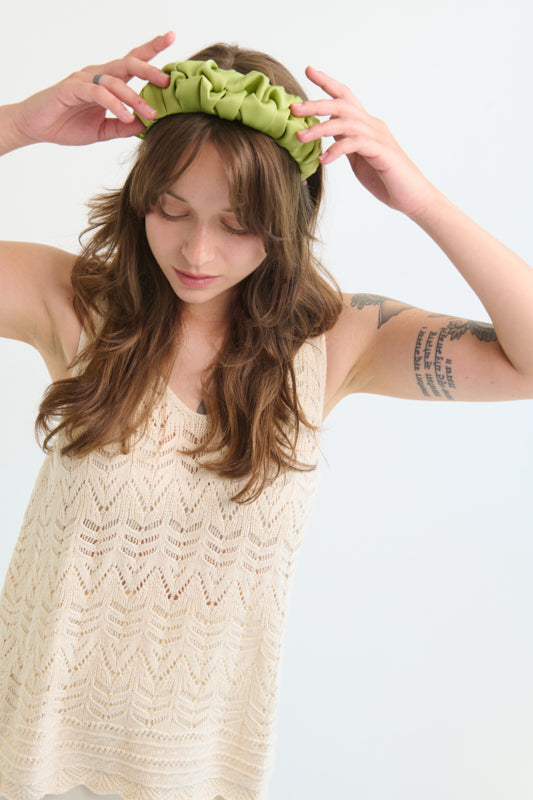 Nemesis Petite Headband – Matcha