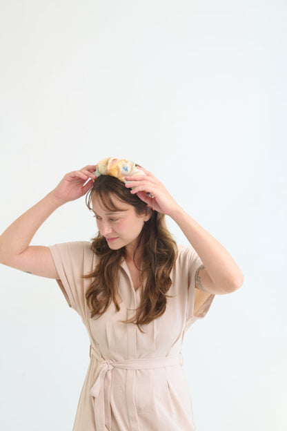 Jan Narrow Headband – Clay