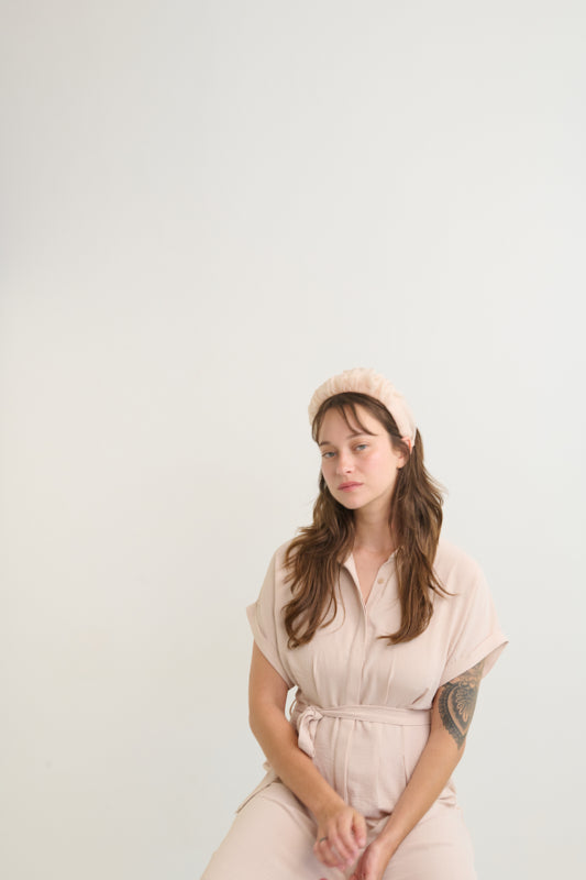 Renne Narrow Headband – Mascarpone