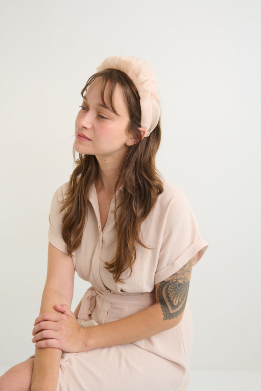 Renne Narrow Headband – Mascarpone