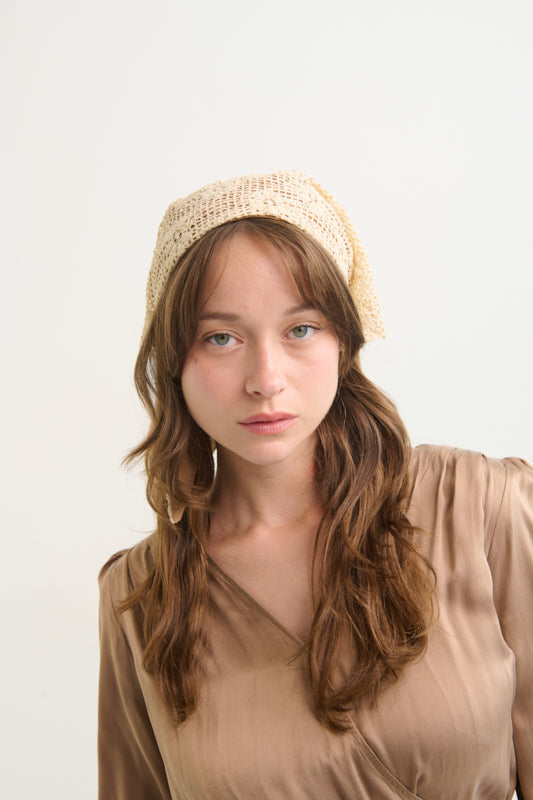 Tahalia Short Crochet Headband