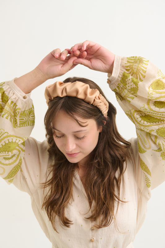 Jan Petite Headband – White