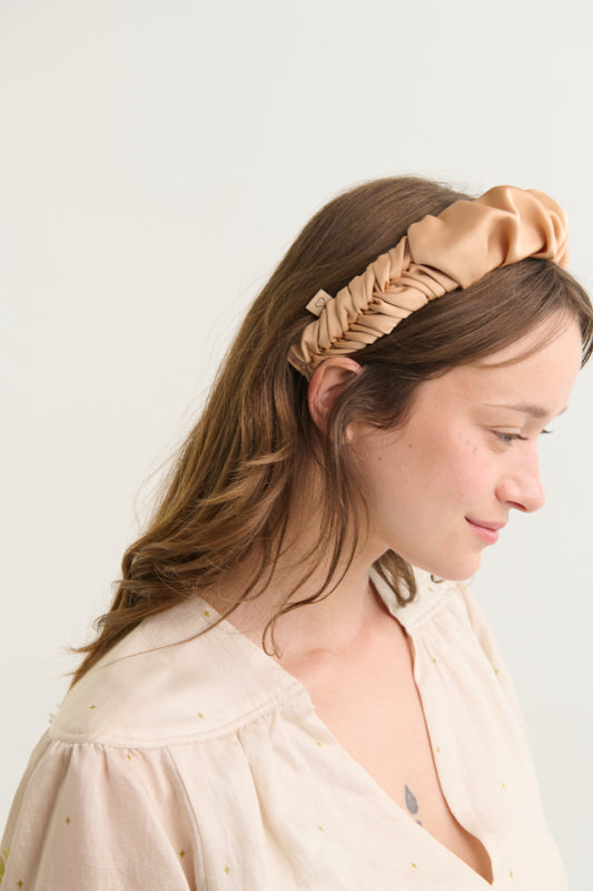 Jan Petite Headband – White