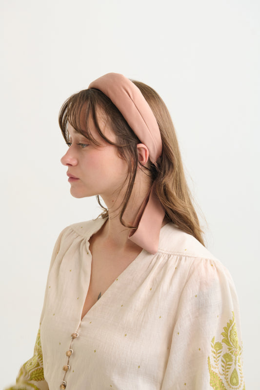 Venus Narrow Headband – Latte