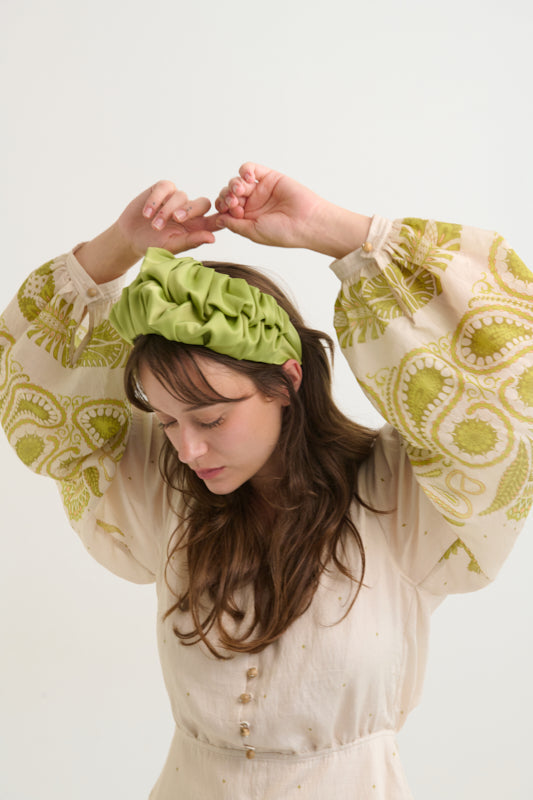 Nemesis Wide Headband – Matcha