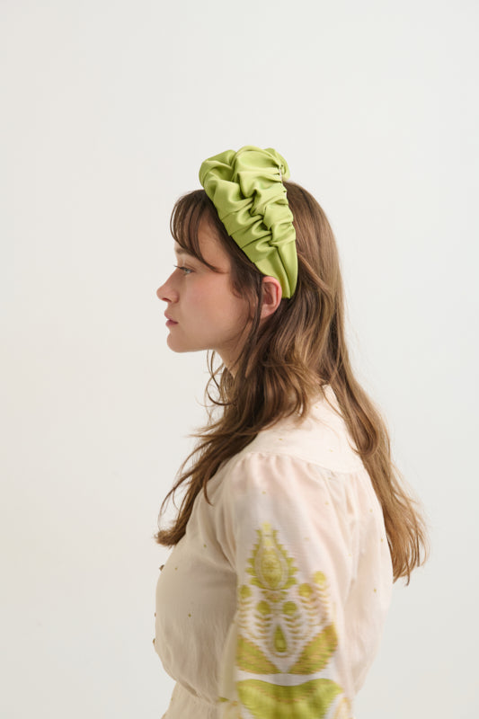 Nemesis Wide Headband – Matcha