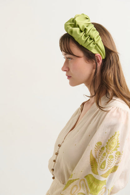 Nemesis Wide Headband – Matcha