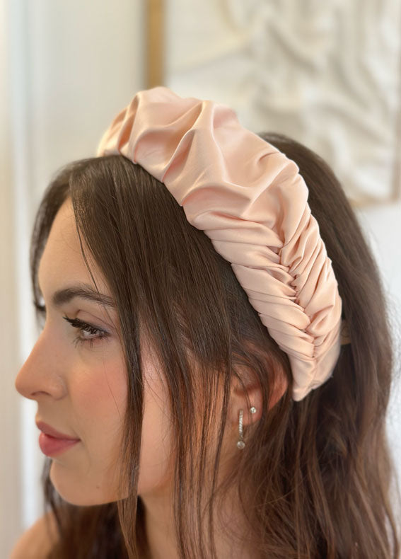 Jan Headband, Nude Pink