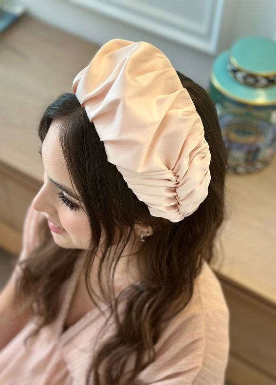 Wide Jan Headband, Nude Pink