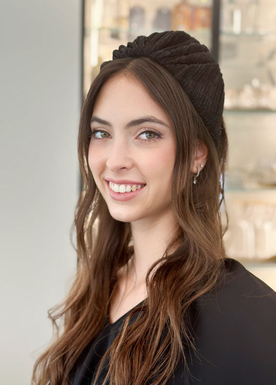 Wide Renee Headband, Black