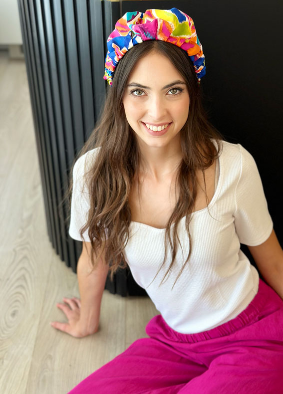 Wide Jan Headband, Colorful