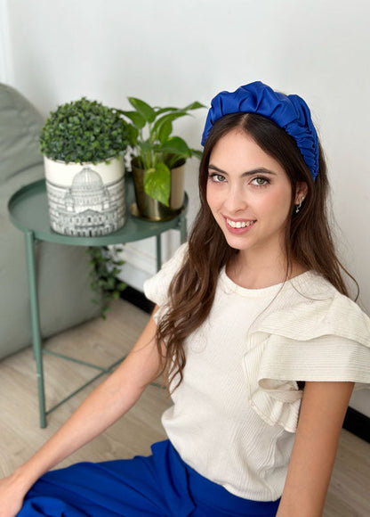 Jan Headband, Bright Blue