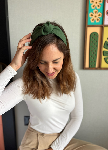 Suf Headband, Dark Green